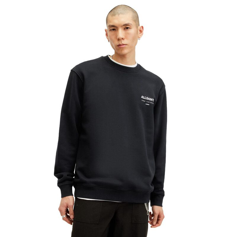 AllSaints Underground Relaxed Fit Crew Neck Sweatshirt image number 0